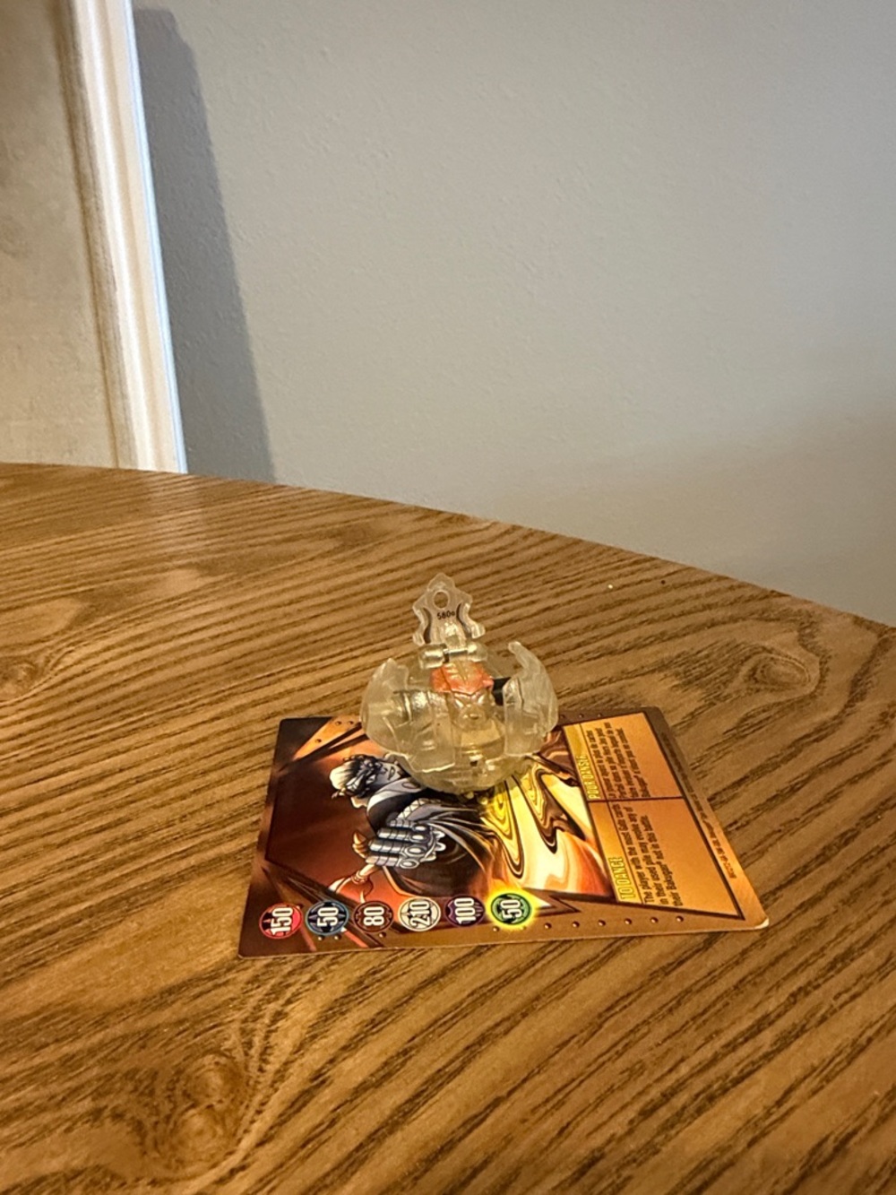 Bakugan Rare Translucent Tigrerra figure